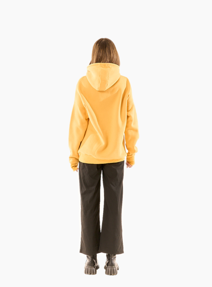 apricot and pink hoodie