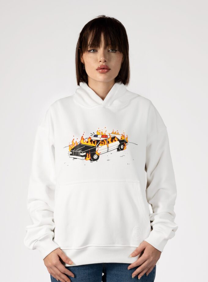 Police car hoodie