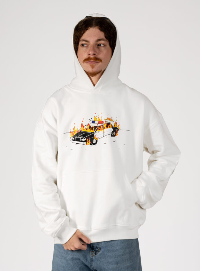 Police car hoodie