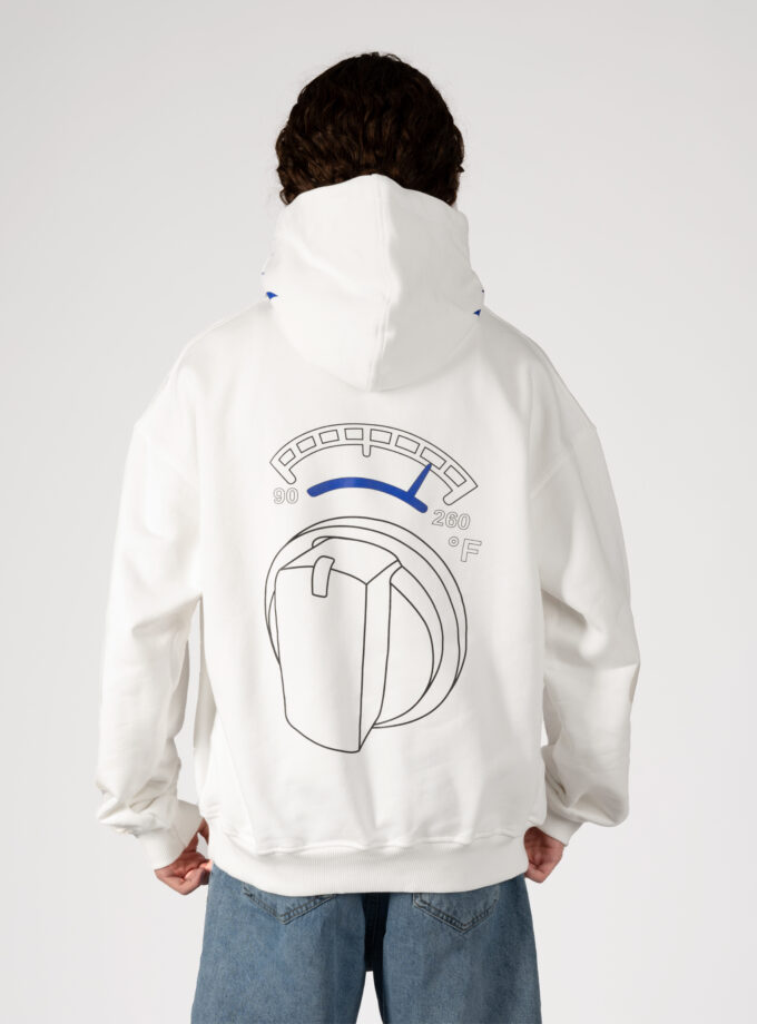 blue fire hoodie